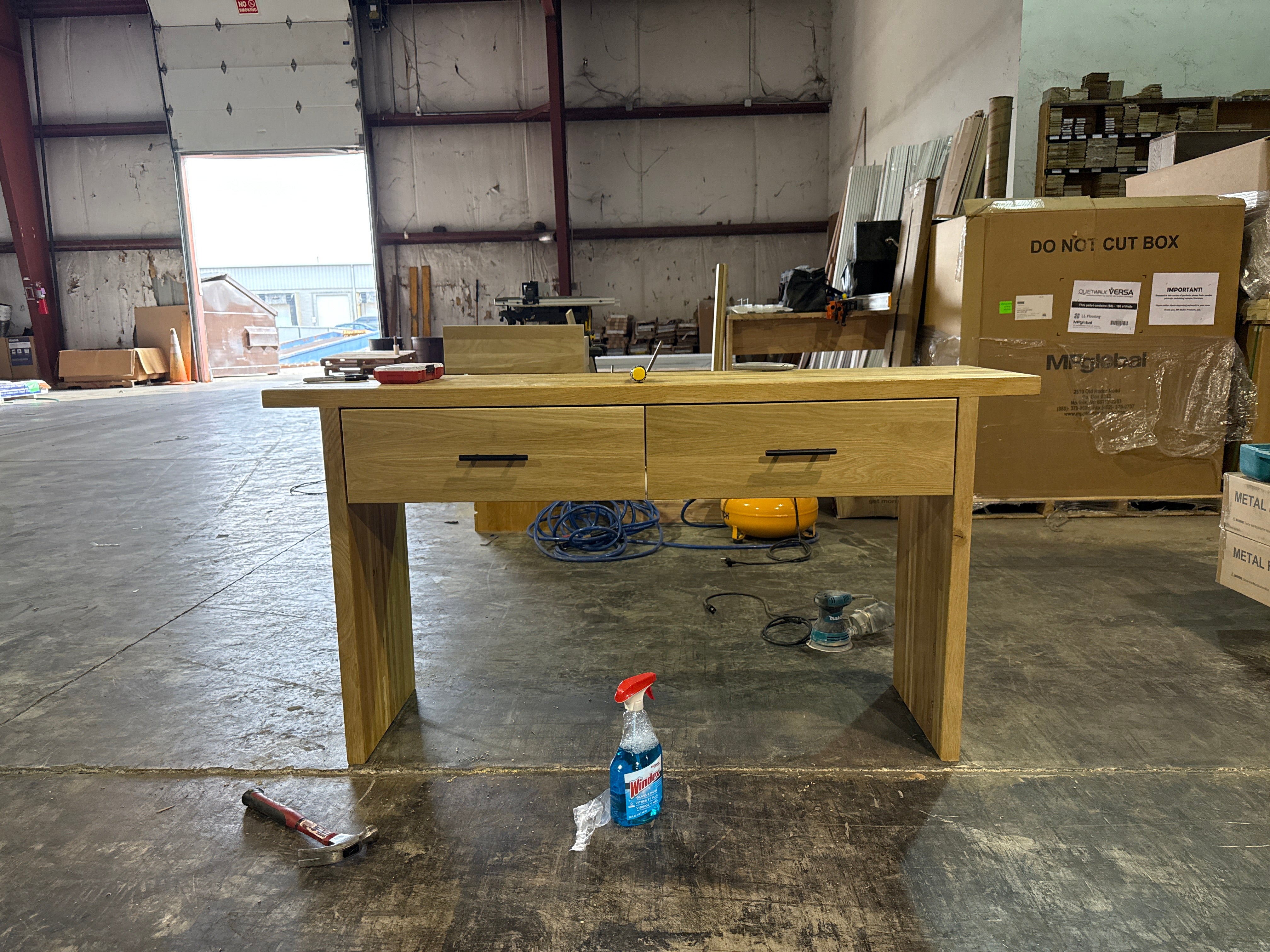 Custom Entryway Table