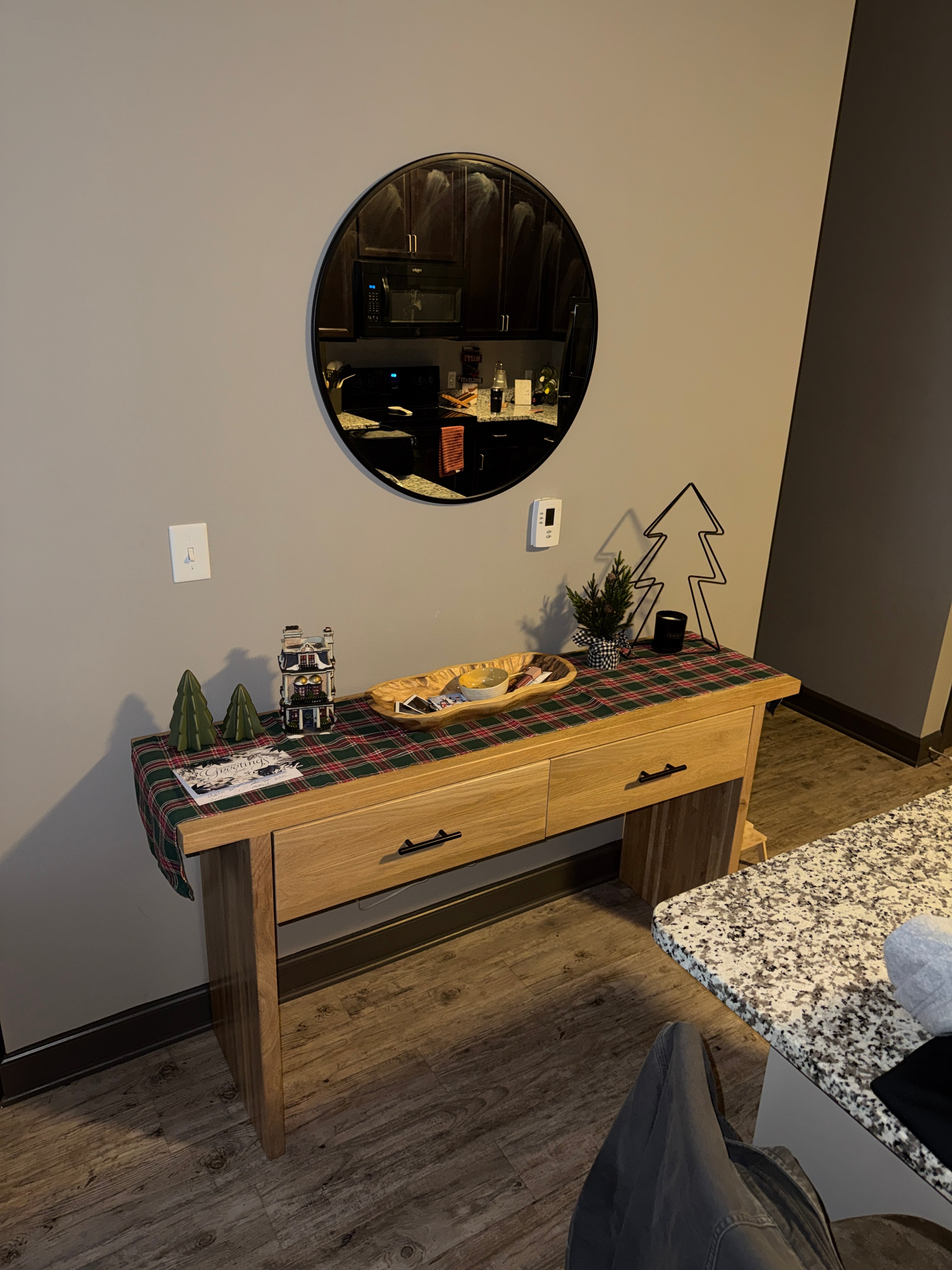Custom Entryway Table