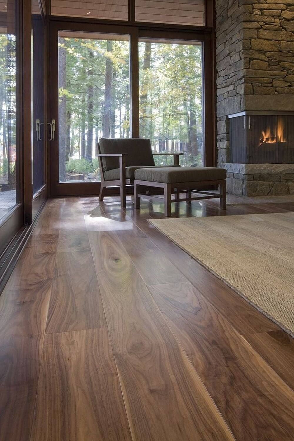 Single Room Dark Wood