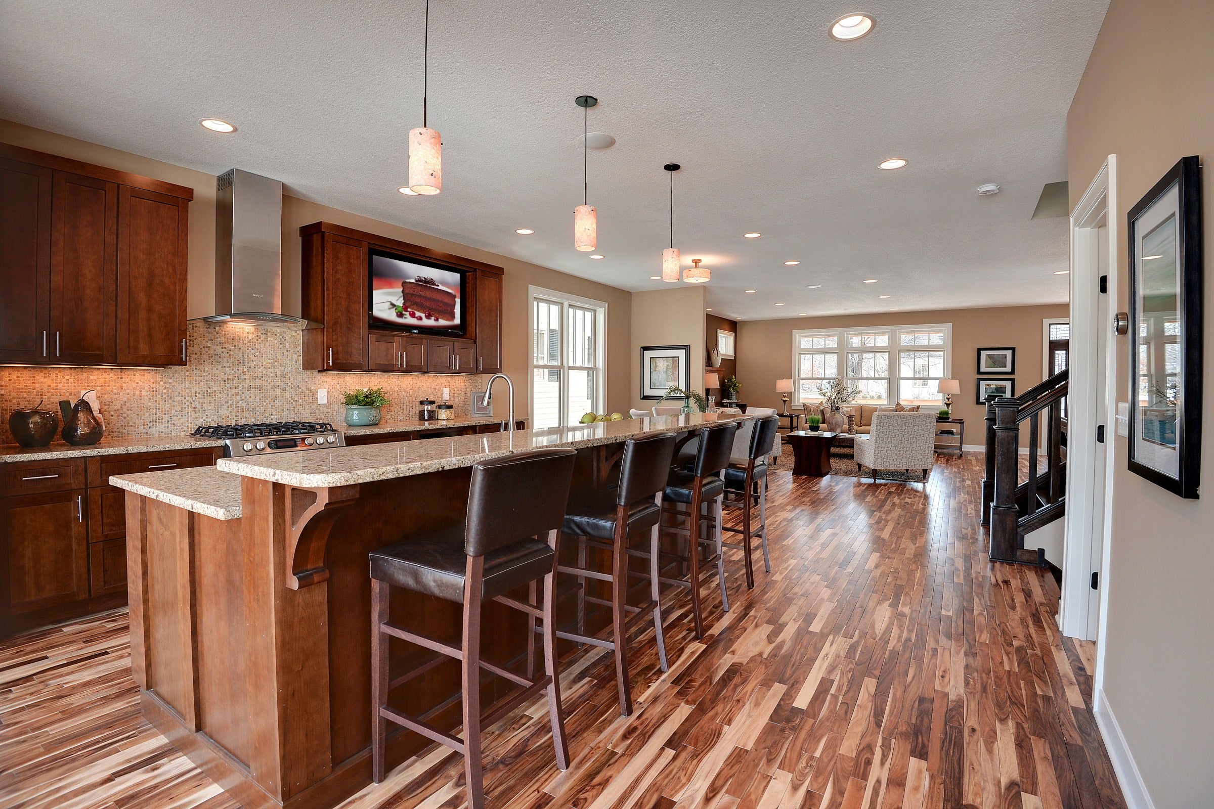 Single Room Dark Wood